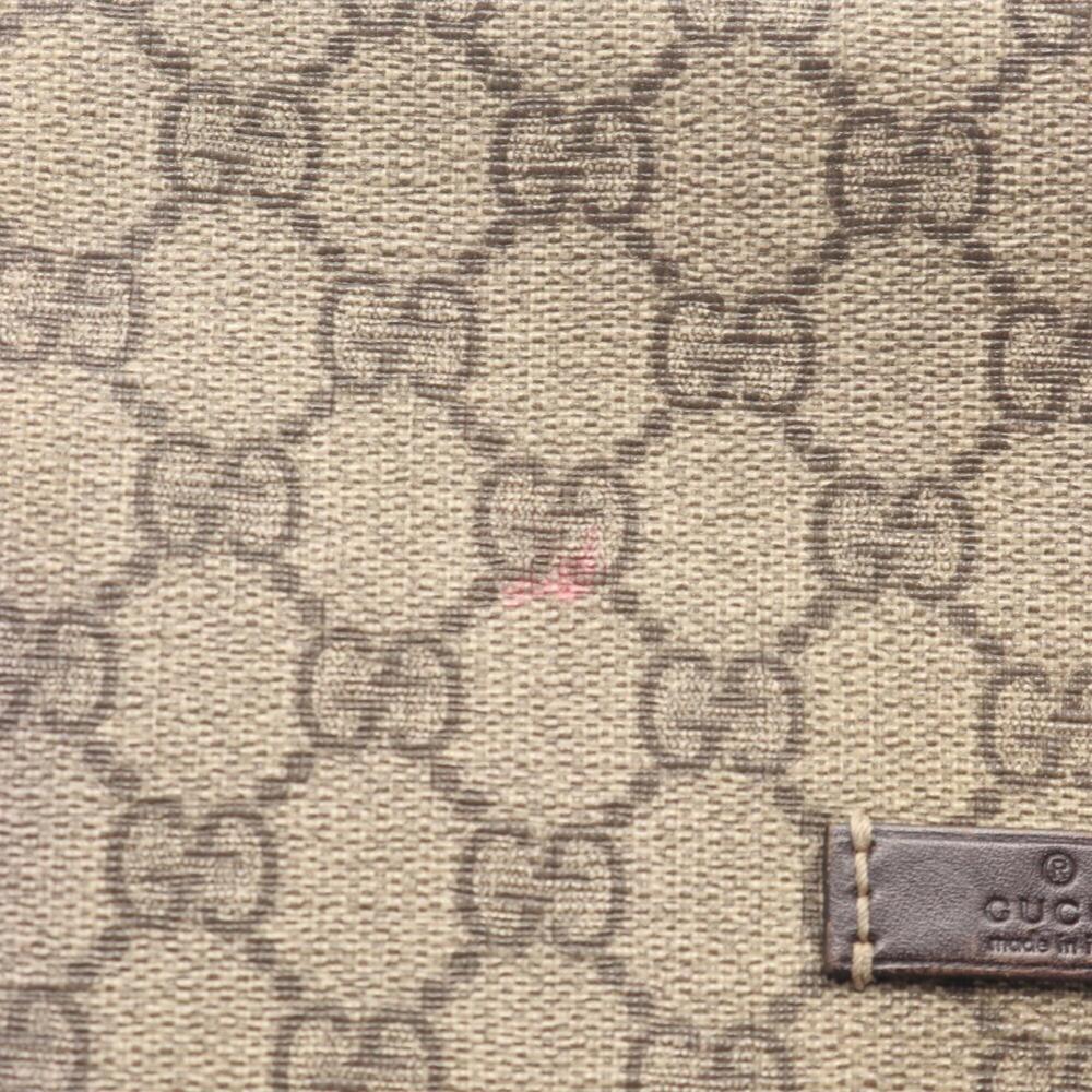 Gucci GG Supreme Shoulder Bag/Handbag, Coated Canvas and Leather, Women's, Be... - Picture 5 of 10